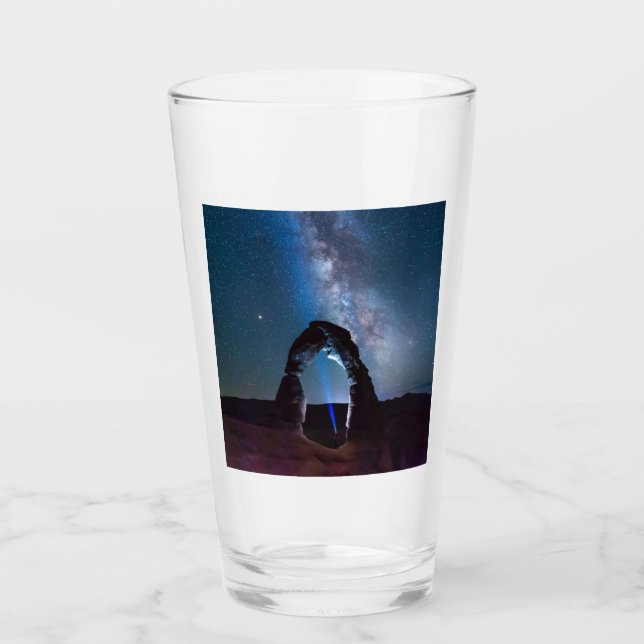 Verre Parc national des Arches la nuit MOAB (Devant)