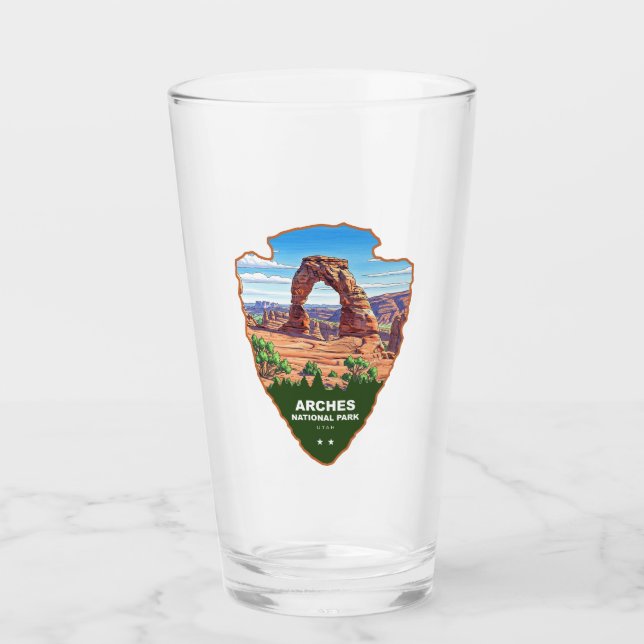 Verre Parc national des Arches Utah Arrowhead (Devant)