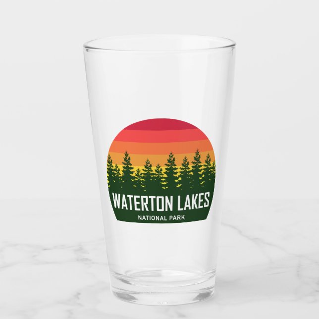 Verre Parc national des Lacs-Waterton (Devant)