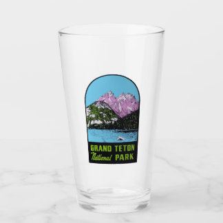 Verre Parc national du Grand Teton - Pint Glass