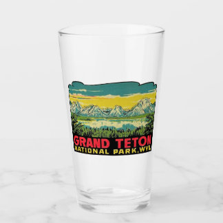 Verre Parc national du Grand Teton - Pint Glass