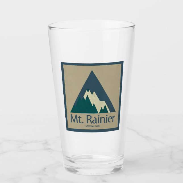 Verre Parc national du Mont-Rainier Rustique (Devant)