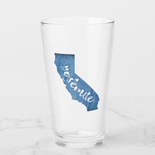 Verre Parc national du Yosemite Californie Grain de bois (Devant)