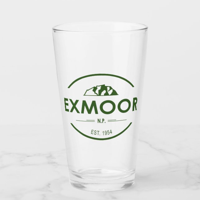 Verre Parc national Exmoor (Devant)