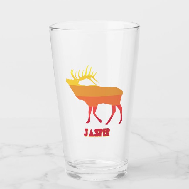 Verre Parc national Jasper Elk (Devant)