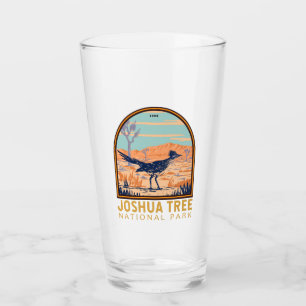 Verre Parc national Joshua Tree Roadrunner Vintage