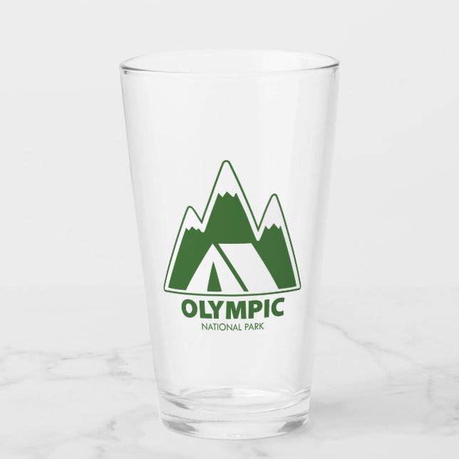 Verre Parc national olympique Montagnes Camping (Devant)