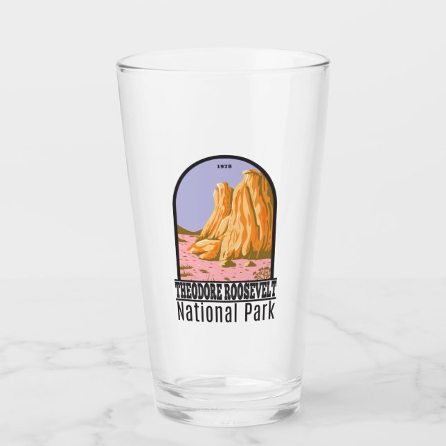Verre Parc national Theodore Roosevelt Dakota du Nord (Devant)