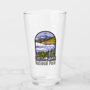 Verre Parc national Wrangell St Elias Nizina Lake Alaska