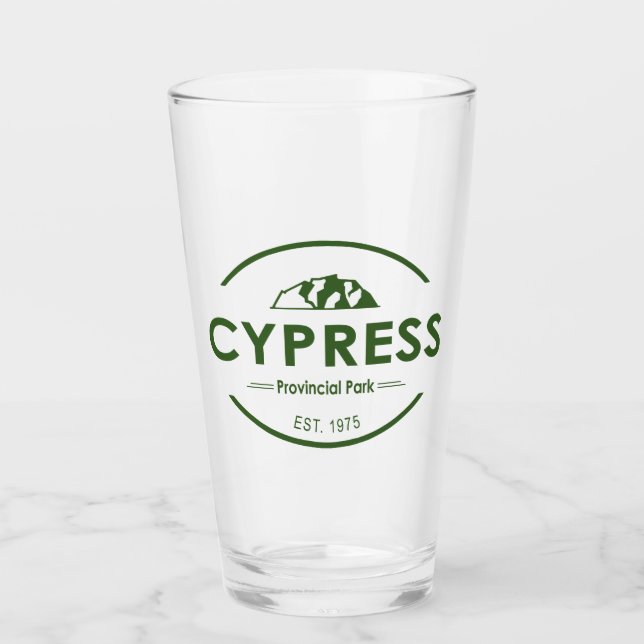 Verre Parc provincial Cypress (Devant)
