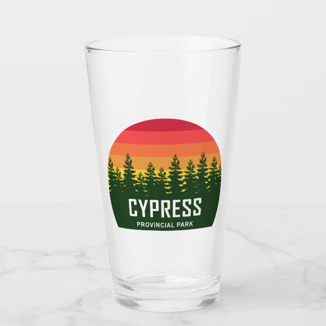 Verre Parc provincial Cypress (Devant)