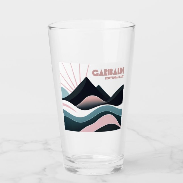 Verre Parc provincial Garibaldi Collines colorées (Devant)