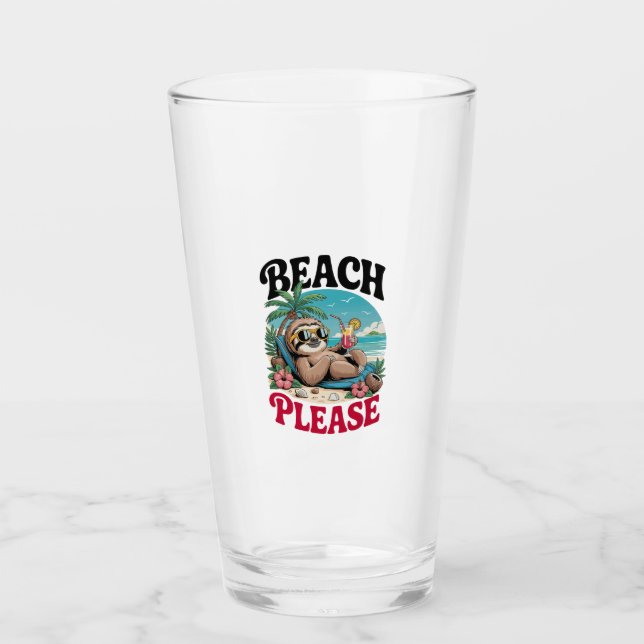 Verre Paresseux Mignon Été (Devant)