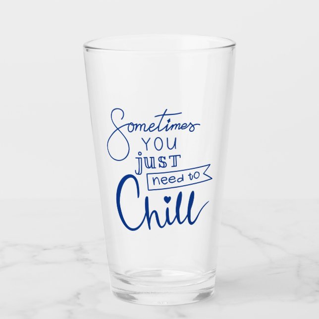 Verre Parfois, Vous Avez Juste Besoin De Vous Chanter (Devant)