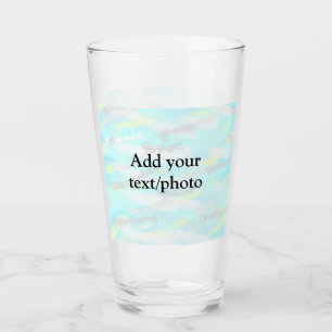 Verre Parties scintillant pastel simple coloré ajouter v