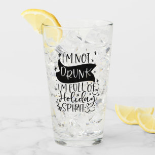 Verre Pas ivre Juste plein d'esprit de vacances   Boisso