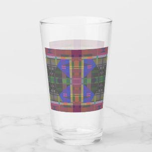 Verre Pastel rainbow Colorful Geometric