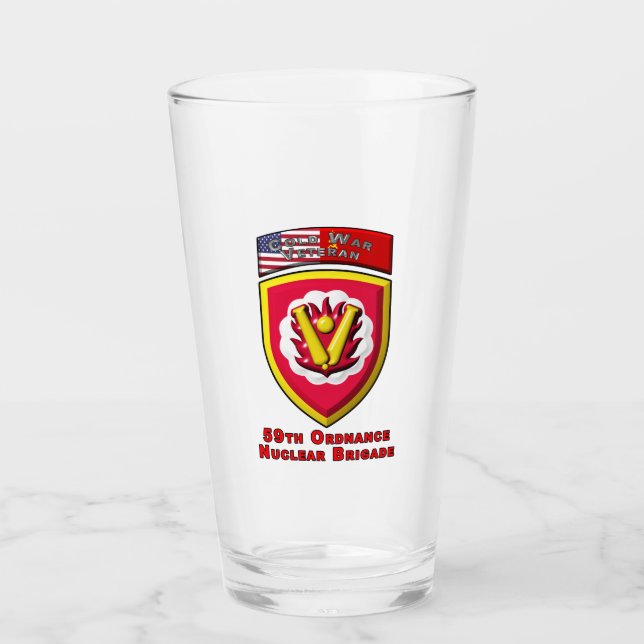 Verre Patch “Vétéran de la guerre froide” de la 59e brig (Devant)