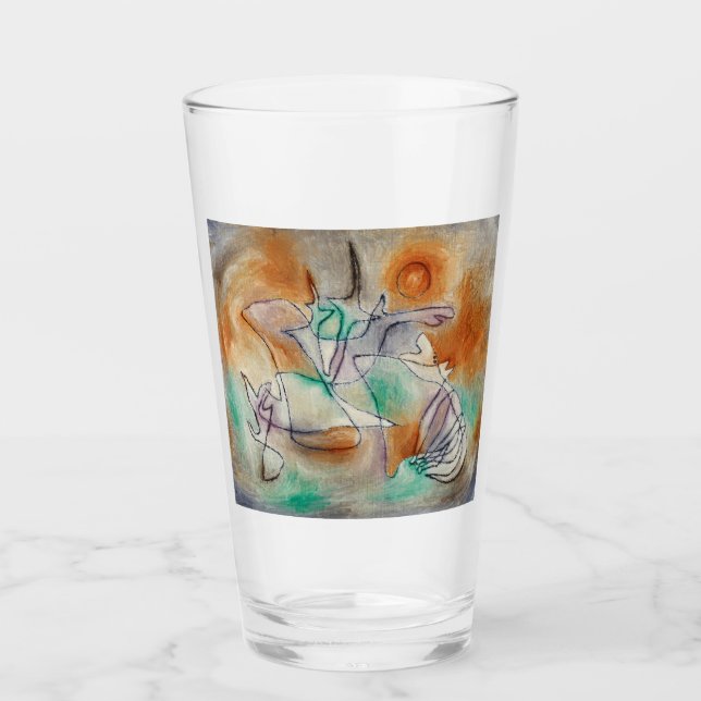 Verre Paul Klee Chien Hurleur (Devant)
