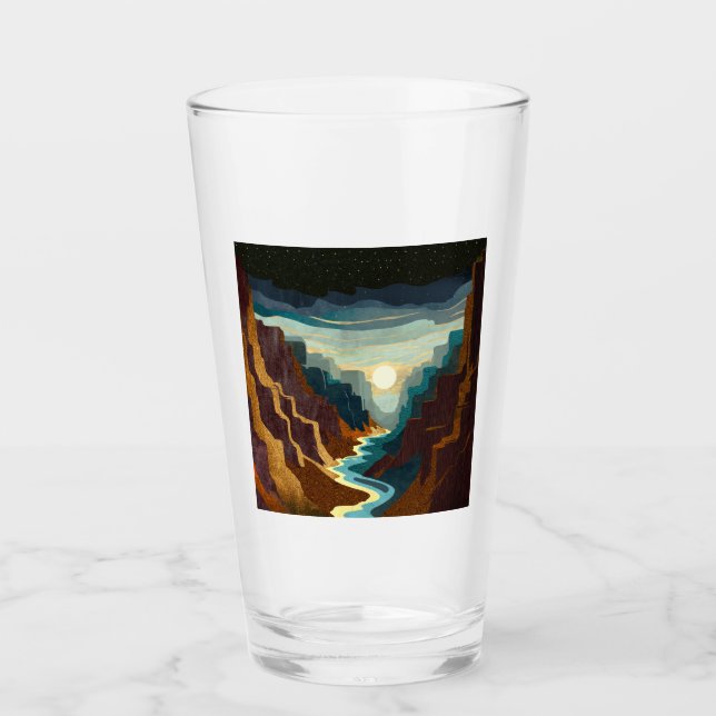 Verre Paysage du Canyon Sunset (Devant)