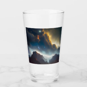 Verre Paysage nuageux