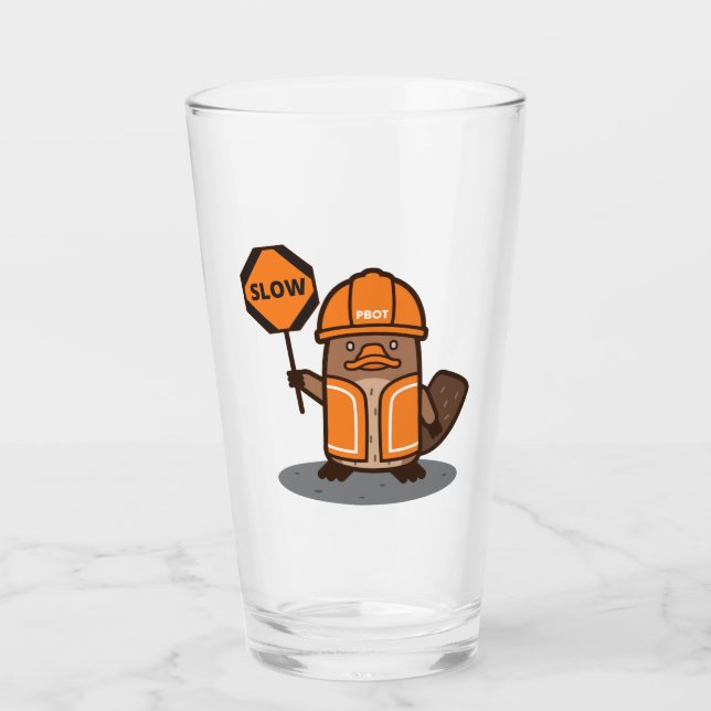 Verre PBOT Platypus Tumblr (Devant)