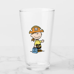 Verre Peanuts Charlie Brown Pirate Halloween