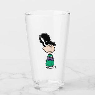 Verre Peanuts Lucy Mariée de Frankenstein Halloween