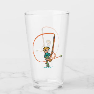Verre Pêche à la mouche