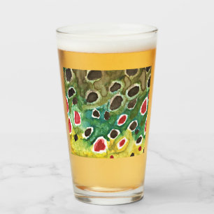 Verre Pêche Brown unique à la truite Ichthyologie des