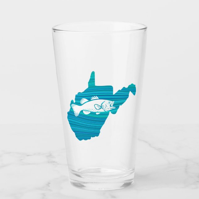 Verre Pêche par vagues en Virginie occidentale (Devant)