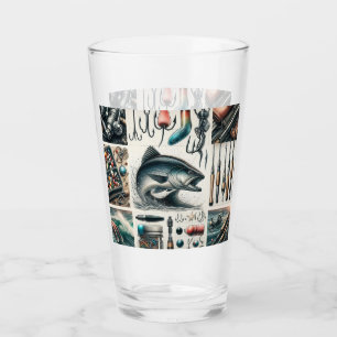 Verre Pêche Poisson basse de l'engin