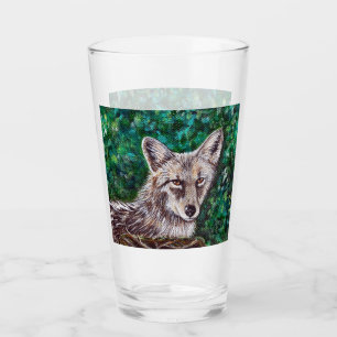 Verre Peinture de jardin Coyote