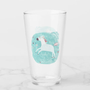 Verre Peloton magique de licorne - faites un souhait