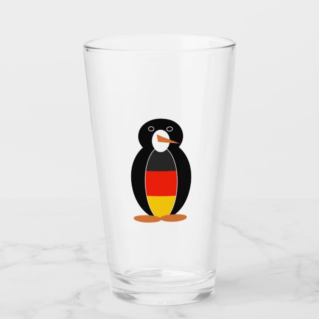 Verre Penguin allemand — Deutsch Pinguin (Devant)