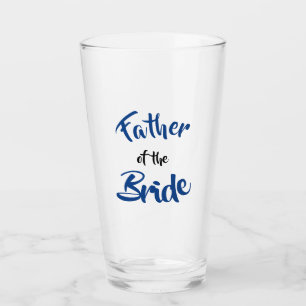 Verre Père de la jeune mariée