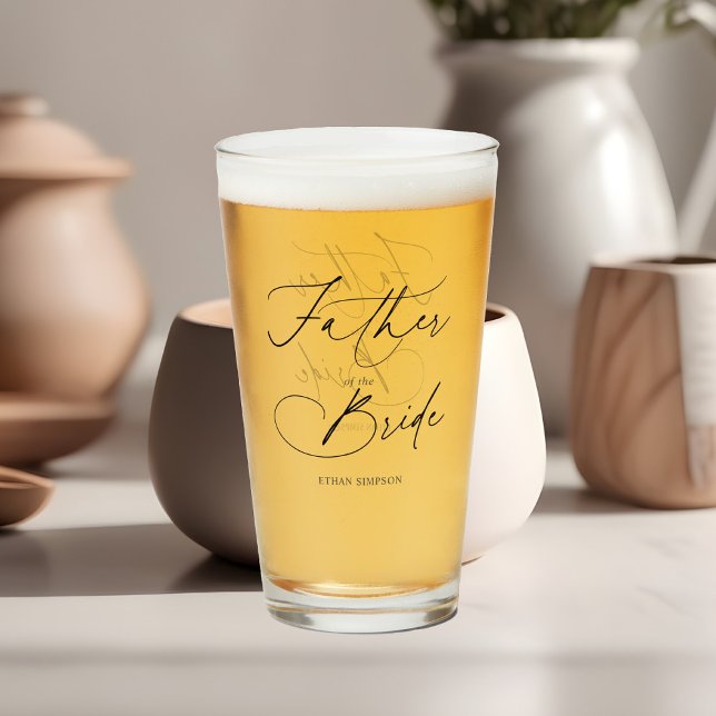 Verre Père De La Mariée Chic (Créateur téléchargé)