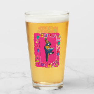 VERRE PERROQUETS D'ANNIVERSAIRE