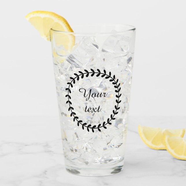 Verre Personnalisé (Devant glace)