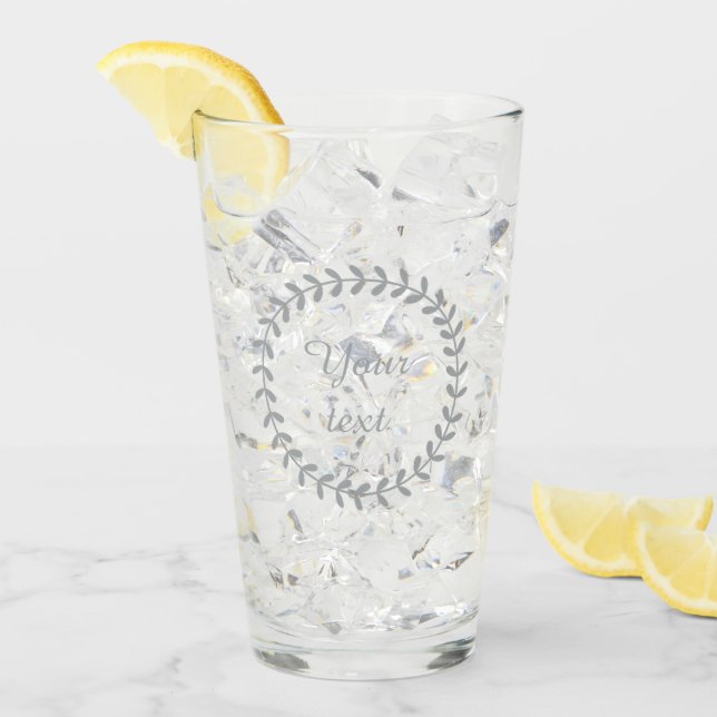 Verre Personnalisé (Devant glace)