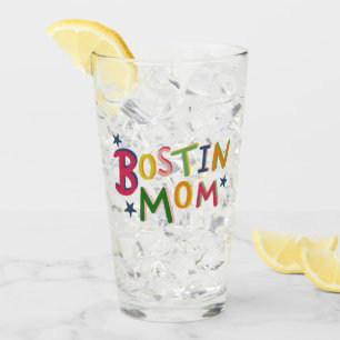 Verre Personnalisé Bostin Maman Black Country Glass