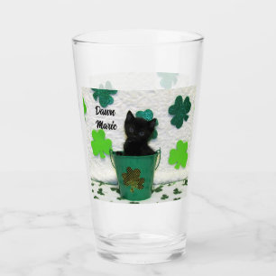 Verre Personnalisé - Jack the Cat's Saint Patrick's Day