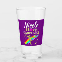 PERSONNALISÉ J'AIME GYMNASTICS DESIGN