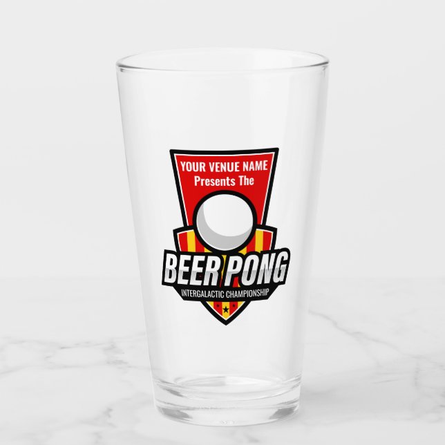 Verre Personnaliser ce logo Beer Pong (Devant)