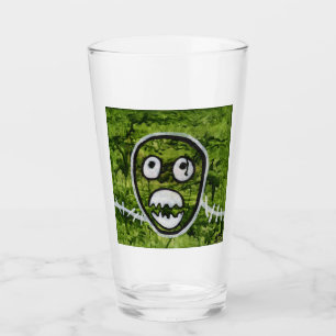 Verre Pete la graine crâne drôle monstre artistique exce