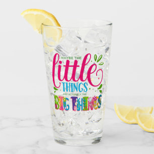 Verre Peut-être que les petites choses sont en fait la g