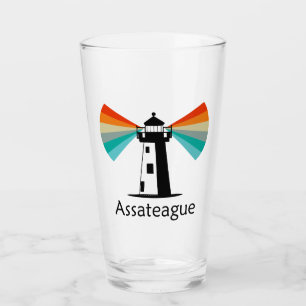 Verre Phare d'Assateague Virginia Arc-en-ciel