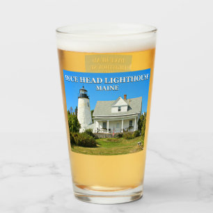 Verre Phare de Dyce Head, Maine Pint Glass