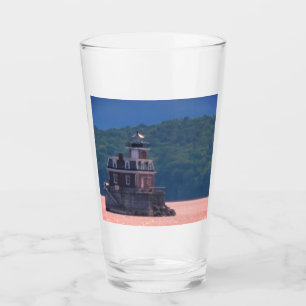 Verre Phare d'Hudson Athens - Lumière de la ville d'Huds