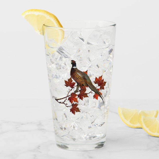 Verre Pheasant (Devant glace)
